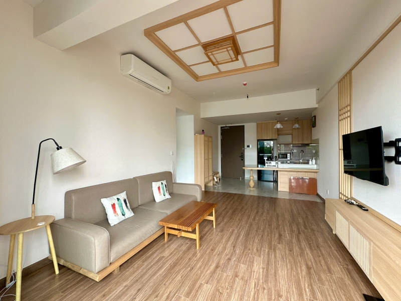 garden apartment for rent at cardinal court phu my hung 2 bedroom fully furnished with private garden