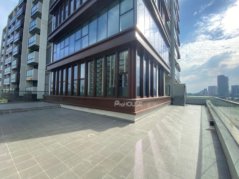 large apartment for rent with private garden at the metropole thu thiem with 4 bedrooms