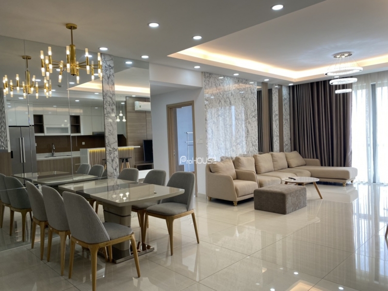 large apartment for rent with river view at riverpark premier with luxurious furniture