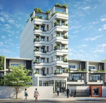 large scale serviced apartment building for sale 90 units strong cash flow investment