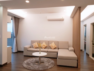 low rental 2 bedroom apartment for rent in phu my hung with modern furniture
