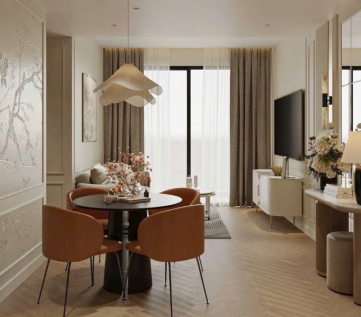 luxury 2 bedroom apartment for rent at lumiere riverside with high floor river view