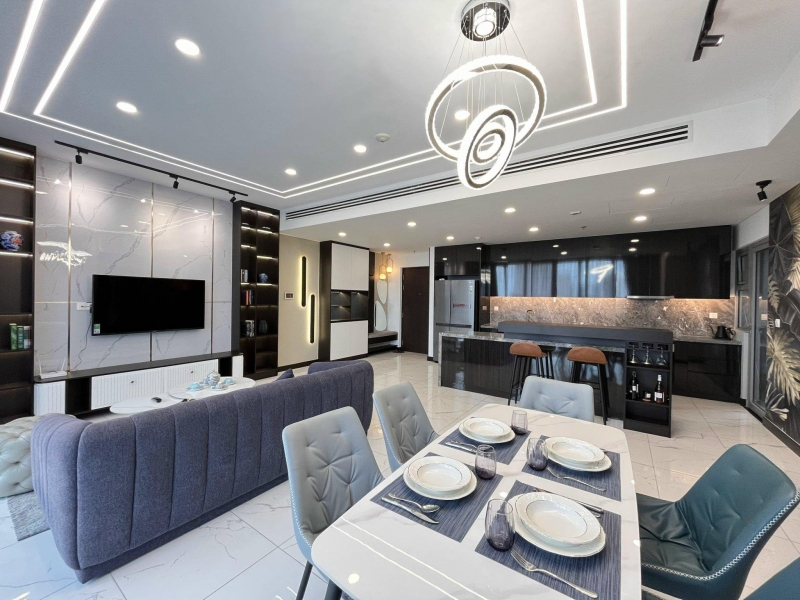 luxury 2 bedroom apartment with open view for sale at empire city linden