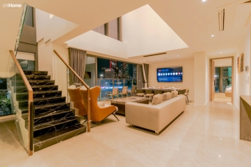 luxury 2 level duplex with direct river view for rent at the opera the metropole