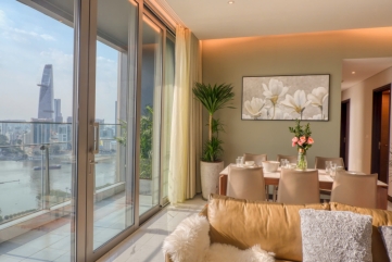 luxury 3 bedroom apartment for rent at empire city tilia with premium furnishings and direct river views