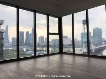 luxury 4 bedroom apartment for rent in thu thiem with river view and nice furniture
