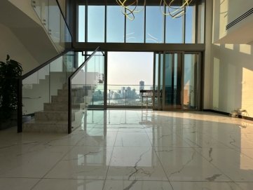 luxury 4 bedroom duplex with beautiful view for rent at empire city