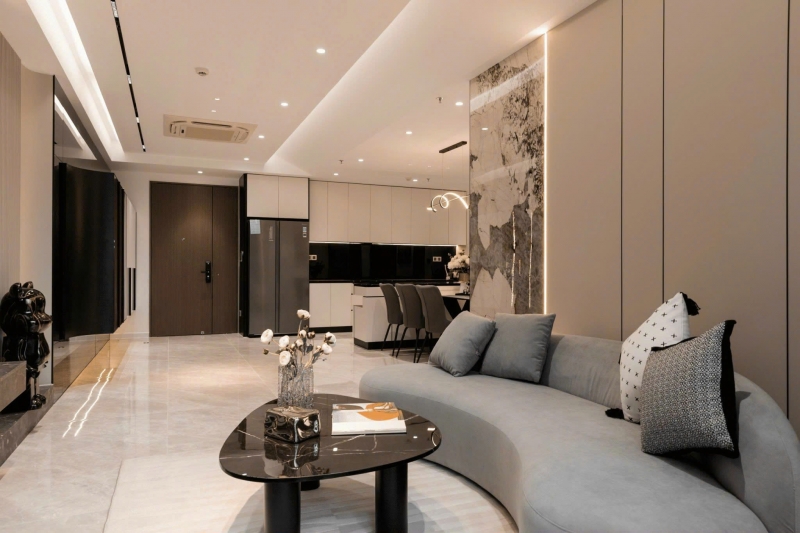 midtown 3 bedroom apartment 124sqm fully furnished river view