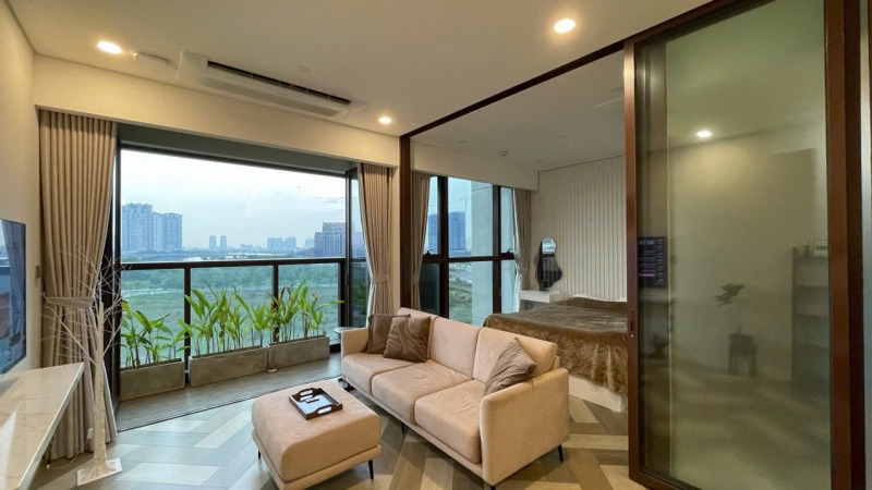 modern 1 bedroom apartment for rent at the metropole galleria with open view