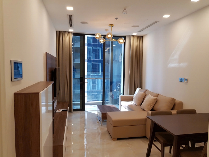 modern 1 bedroom apartment for rent at vinhomes golden river