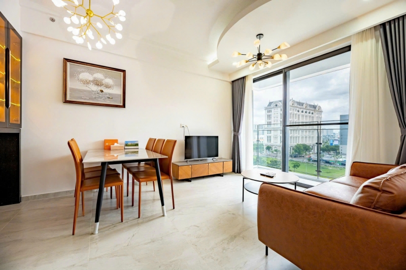 modern 2 bedroom apartment for rent at cardinal court with open city view