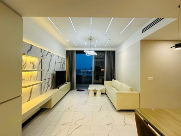 modern 2 bedroom apartment for rent at empire city linden with full furnishings