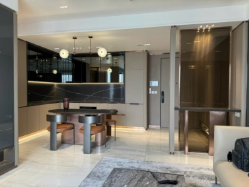 modern 2 bedroom apartment for rent at the metropole opera with a refined interior design