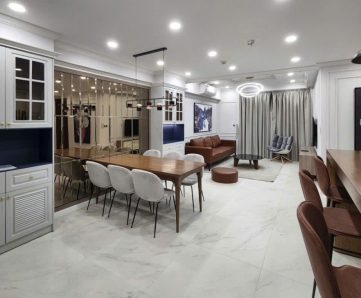 modern 3 bedroom apartment for rent at midtown with storage room fully furnished