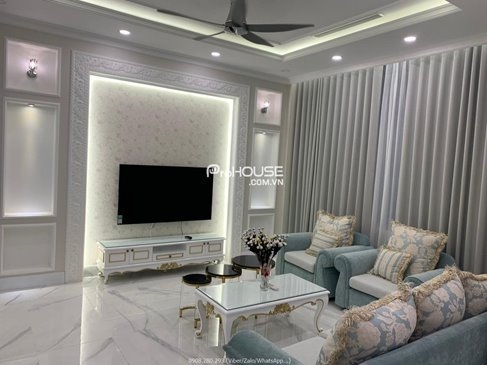 new and beautiful villa for rent in phu my hung near taipei international school