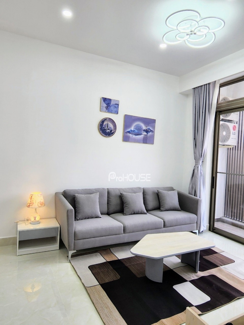 open view apartment for rent in midtown phu my hung with 2 bedrooms full of modern furniture