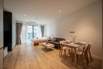 premium studio apartment for sale at the metropole crest with ba son bridge view