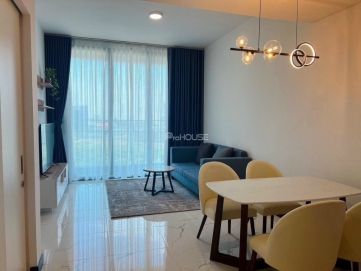 river view 1 bedroom apartment for rent at empire city with modern furniture