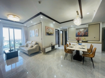 spacious 3 bedroom apartment for rent at midtown phu my hung with full furnishings and basement parking