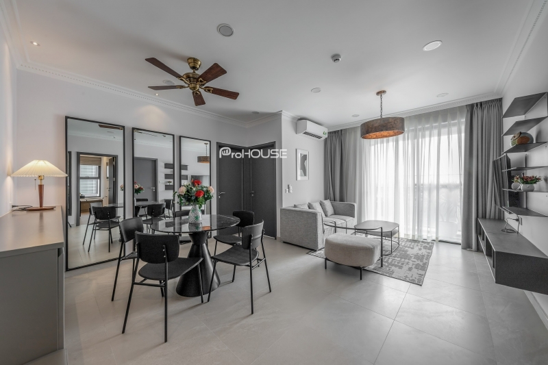 spacious 3br apartment for rent in hung phuc premier with modern interior