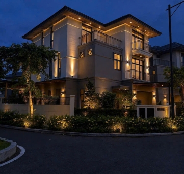 spacious 5 bedroom corner detached villa at gs metro city nha be for sale with open views of the park and clubhouse
