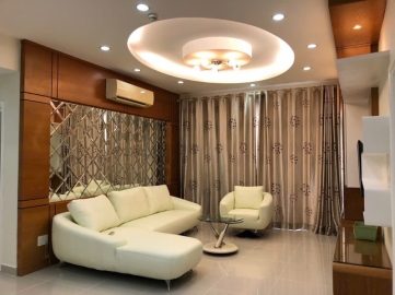spacious river view apartment for rent in riverside residence with 3 bedrooms