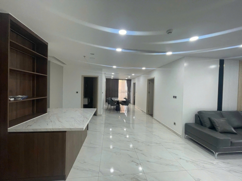 spacious 3 bedroom furnished apartment for rent at midtown phu my hung