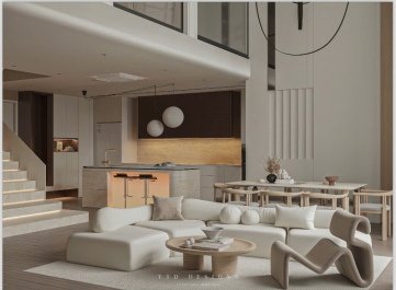 stylish 3 bedroom duplex for rent at the infinity riviera point with unique two level design