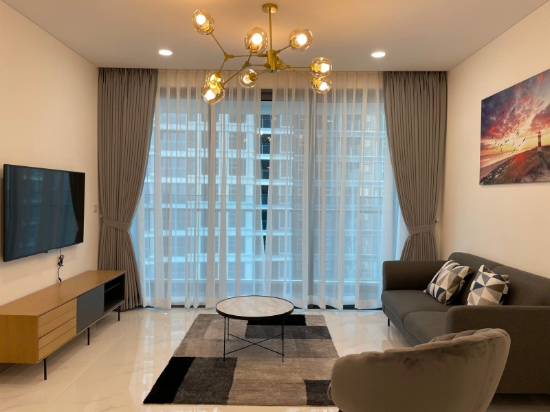 sunwah pearl  ?? elegant 3 bedroom apartment for rent with full furniture by the saigon river
