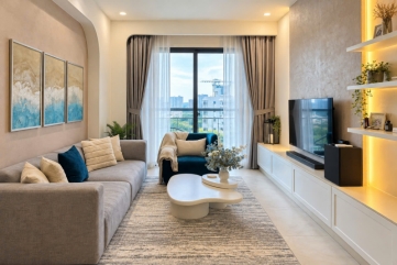 the antonia 2 bedroom apartment for sale with beautiful furnishings and private parking