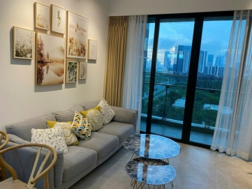 the river thu thiem 2 bedroom apartment for rent modern furnishing open view