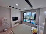 spacious balcony 3 bedroom apartment for sale at riviera point the view overlooking the pool
