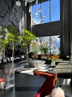 one verandah penthouse 4 bedroom duplex fully furnished stunning river view with title deed for sale