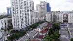 high floor apartment for rent in green view with 3 bedrooms nice and quiet view