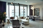 empire city apartment for rent with 3 large bedrooms fully furnished luxury high floor in thu thiem ward