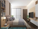 empire city apartment for rent with 3 bedrooms luxurious furniture nice view