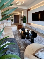 spacious 3 bedroom apartment for sale in garden plaza with fully furnished and large balcony