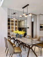 high floor 1 bedroom apartment for rent in empire city with luxurious design and full amenities