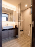 high floor 1 bedroom apartment for rent in empire city with luxurious design and full amenities
