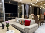 3 bedroom apartment for rent with bathtub in empire city with luxurious interior and beautiful decoration
