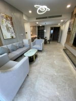 3 bedroom apartment for rent with bathtub in the river thu thiem with modern furniture and beautiful view