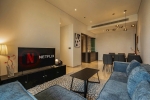 3 bedroom apartment for rent at the marq featuring high end furnishings and an unobstructed city view