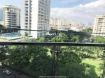 big balcony with modern furniture apartment for rent in block a of riverpark premier