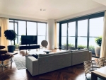 large apartment for rent with direct river view in cove empire city with full amenities