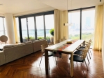large apartment for rent with direct river view in cove empire city with full amenities
