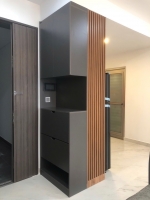 corner 2 bedroom midtown apartment for rent with open view fully furnished airy living space