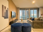 elegant and cozy apartment for rent in empire city with full furniture and open view
