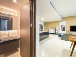 elegant and cozy apartment for rent in empire city with full furniture and open view