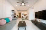 sunwah pearl 1 bedroom apartment for rent with modern furnishings and a refined living space