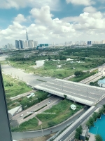 empire city 2 bedrooms nice view high floor fully furnished for rent